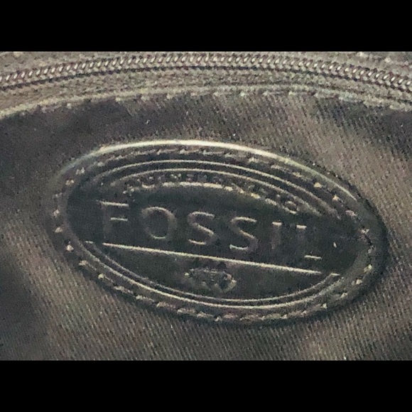 Fossil Crossbody Soft, Pebbled, Colour Block Leather Bag, GUC - Picture 6 of 14